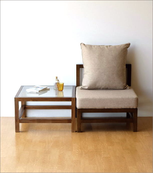 ローテーブル ガラステーブル おしゃれ 四角 正方形 無垢材 リビング