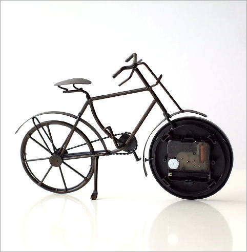 置き時計 おしゃれ アイアン アンティーク レトロ スタンドクロック