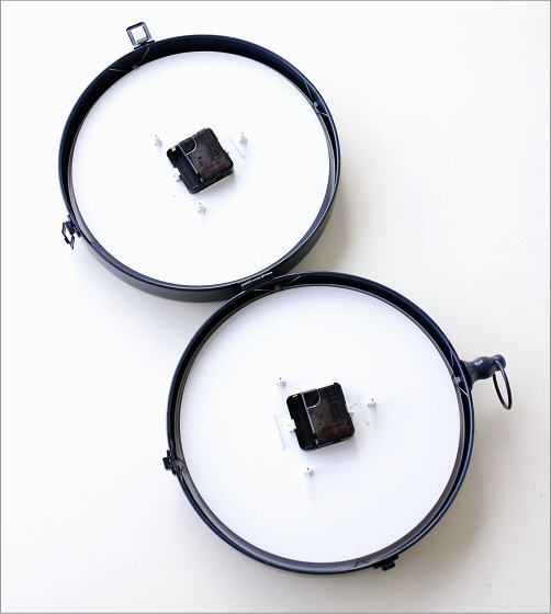 両面時計 おしゃれ 壁掛け時計 壁掛時計 掛け時計 掛時計 アイアン