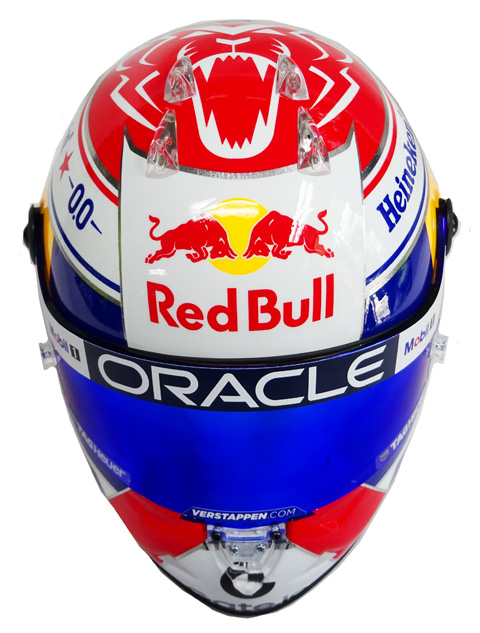 2025 M．フェルスタッペン レッドブル・レーシング 1/2 ヘルメット F1