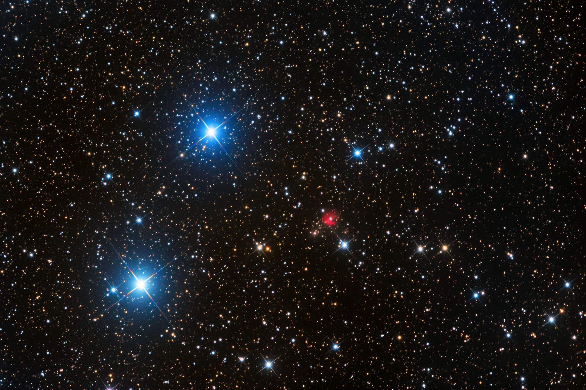 Sh2-271 & 272 Emission nebulae in Orion