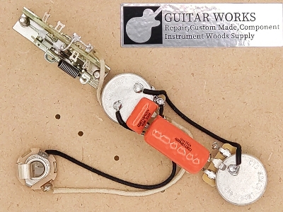 テレキャスター 配線済コントロールアッセンブリー インチ規格 通販