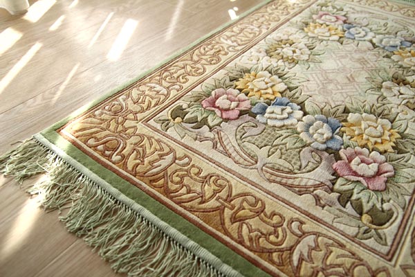 シルク段通玄関マット CJA-7312 | ラグマット・玄関マットの通販