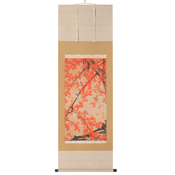 伊藤若冲 紅葉小禽図 ―三宝堂オンラインショップ