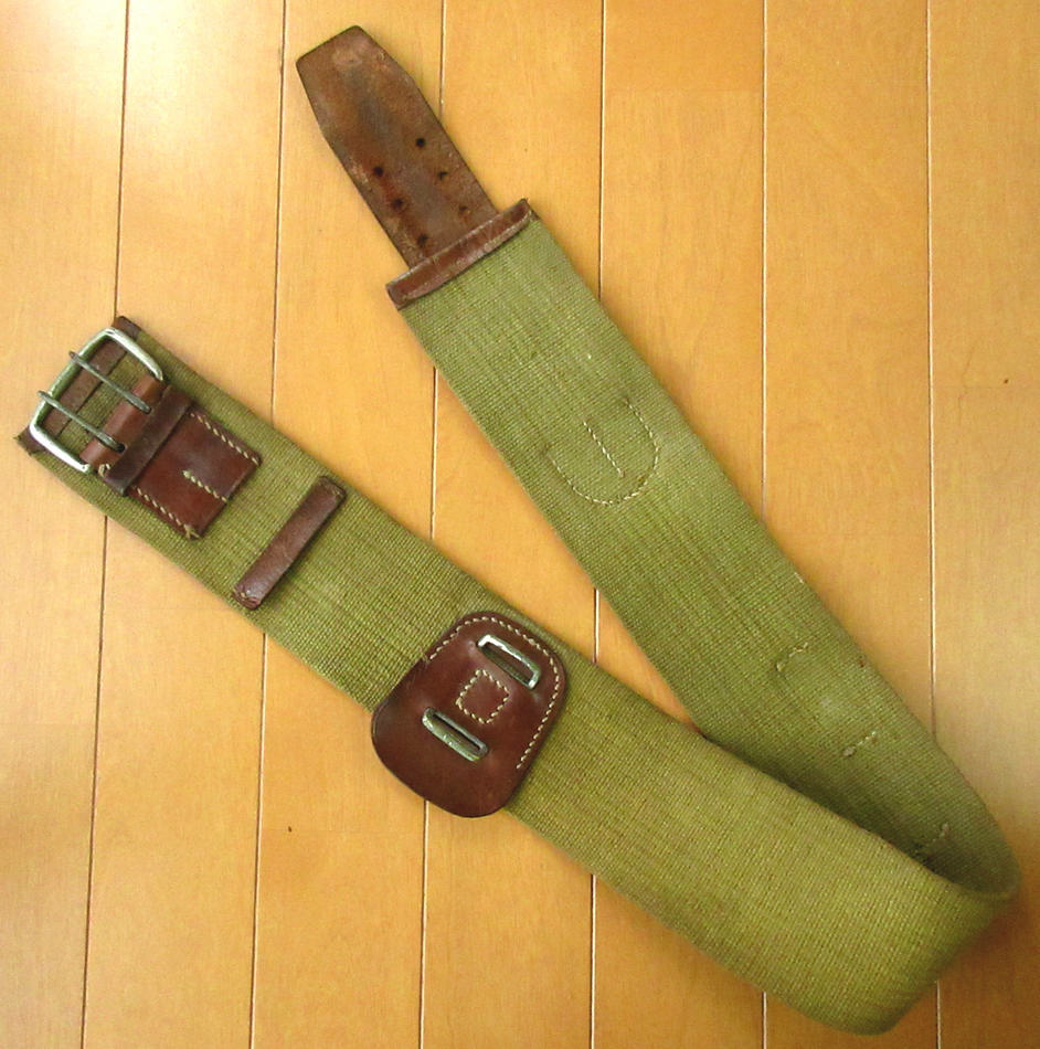 日本陸軍 将校用略刀帯 戦時資料買取