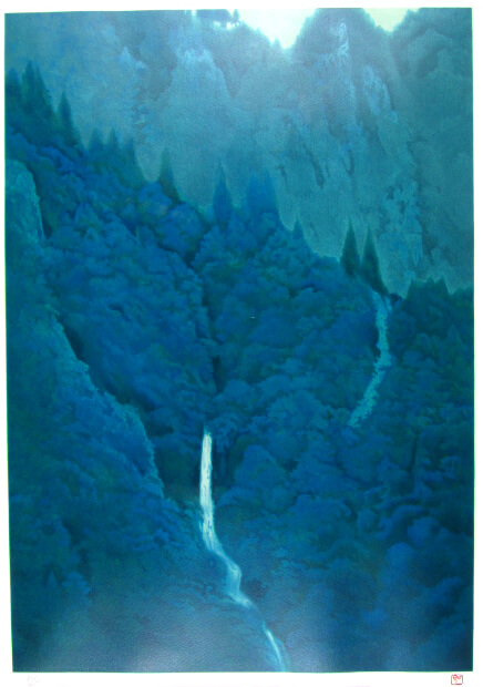 東山魁夷 夕静寂