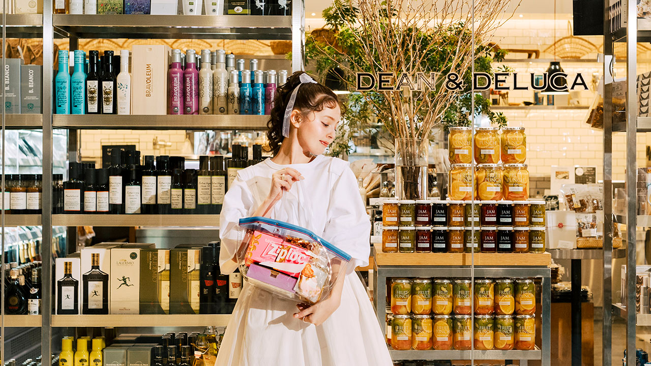 BEAMS COUTUREとつくったZiploc®︎デザインのバッグ | DEAN & DELUCA