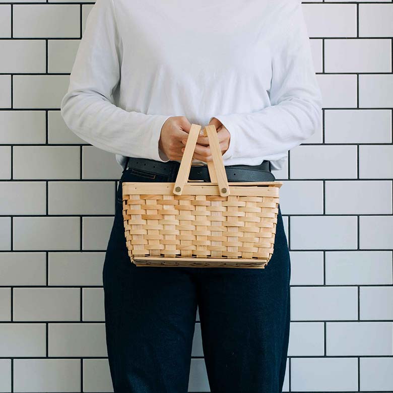 DEAN & DELUCA 蓋つきバスケットS | DEAN & DELUCA【公式】