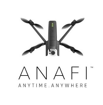 Parrot から新型折り畳みドローン「ANAFI」発表！4K HDR動画／飛行25分