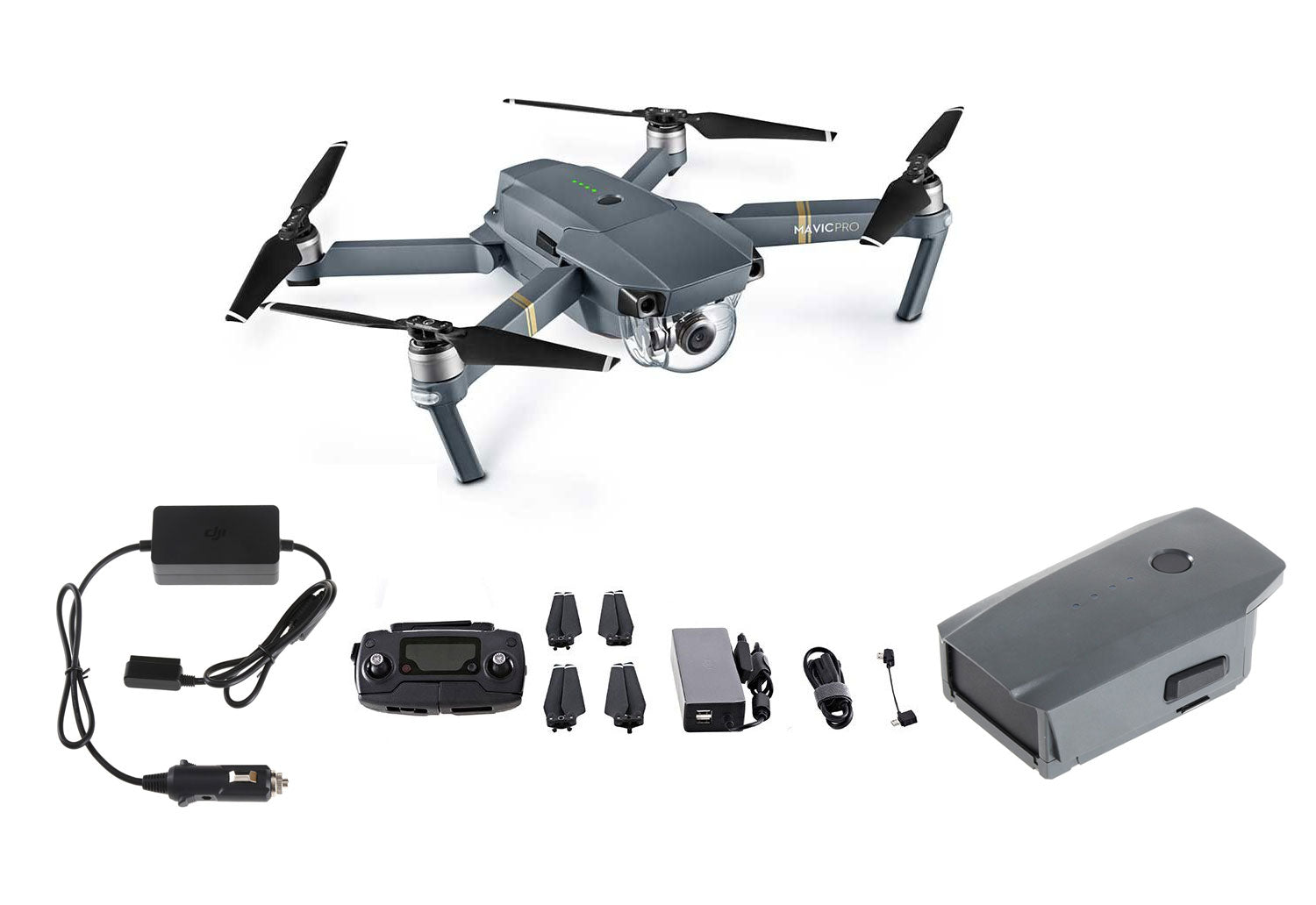 ✓ Shop DJI Mavic Pro Drone + Extra Battery + Car | USA Shipping 🚚
