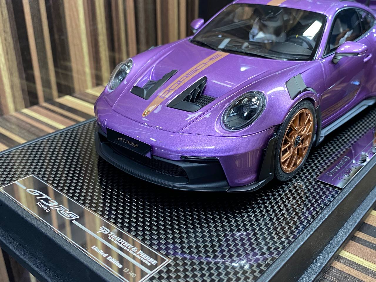 Timothy & Pierre Porsche 911 GT3 RS (992) - 1/18 Resin Model