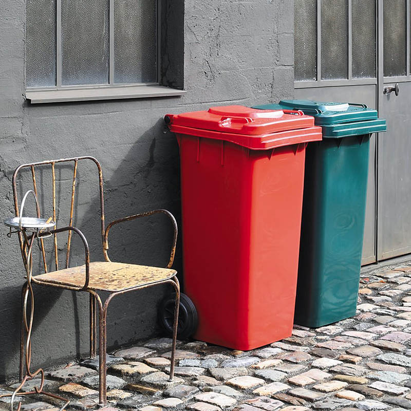 DULTON ONLINE SHOP | PLASTIC TRASH CAN 120L RED(120L RED): ホーム用品