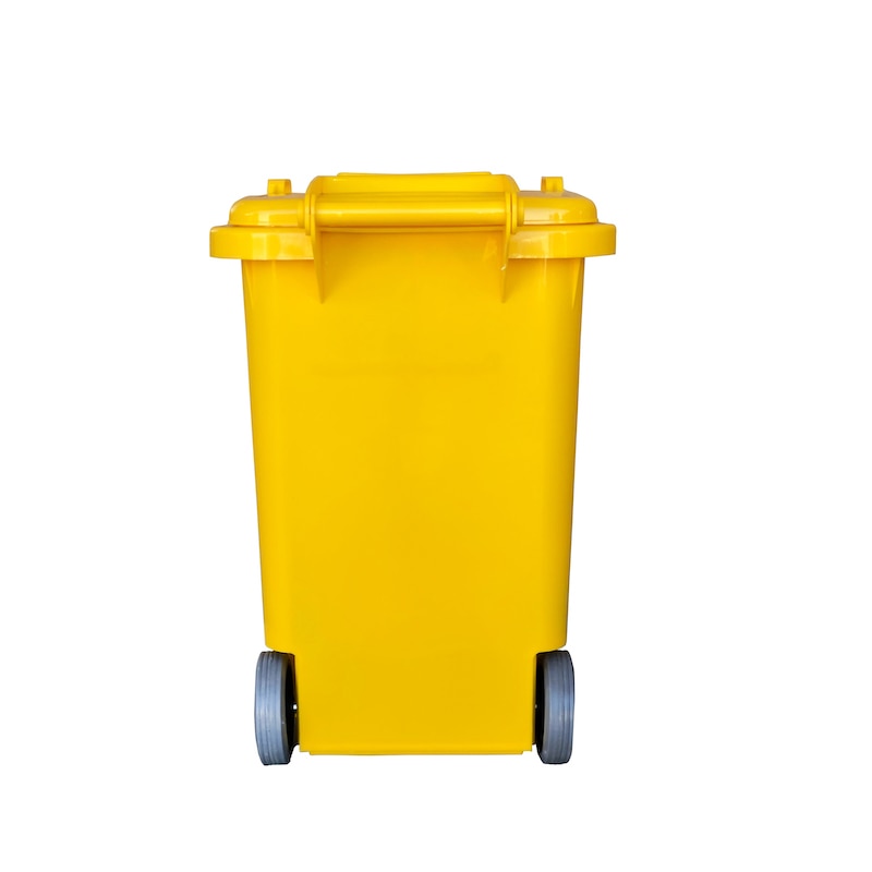 DULTON ONLINE SHOP | PLASTIC TRASH CAN 45L YELLOW(45L YELLOW