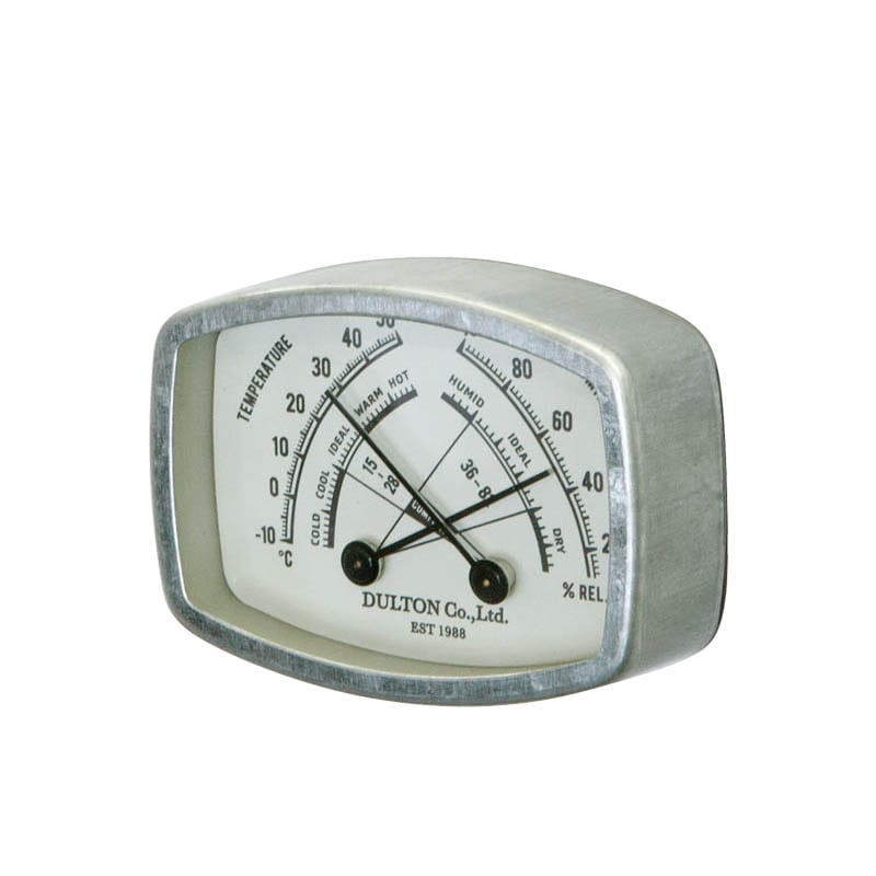 DULTON ONLINE SHOP | THERMO-HYGROMETER RECTANGLE(RECTANGLE
