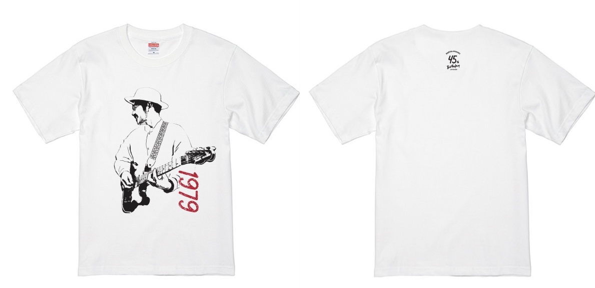 GOODS】”鈴木健太生誕45周年記念Tシャツ「健T」” 限定販売決定