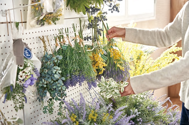 プロ向け花材の卸問屋 東京堂のアーティフィシャルフラワーとは