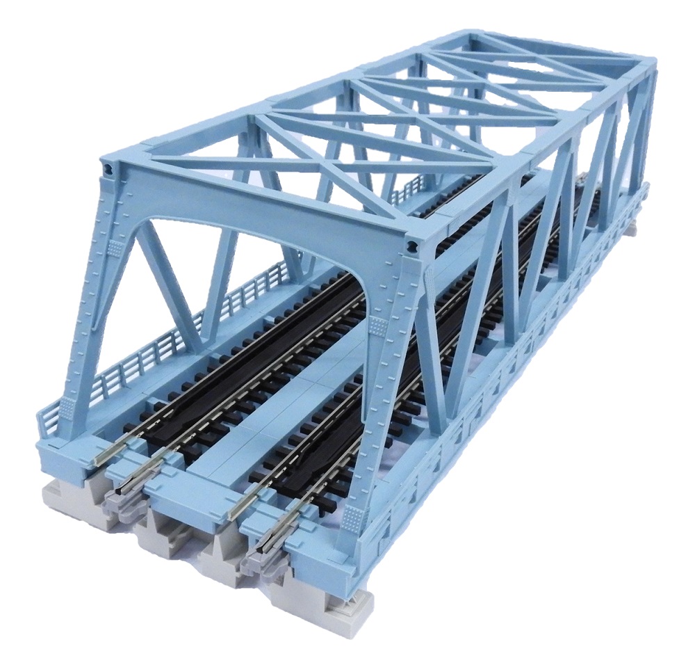 KATO鉄道模型オンラインショッピング 複線トラス鉄橋 ライトブルー