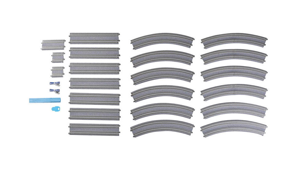 KATO鉄道模型オンラインショッピング V11 複線線路セット（R414/381