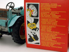 ブリキのオモチャ KOVAP トラクター