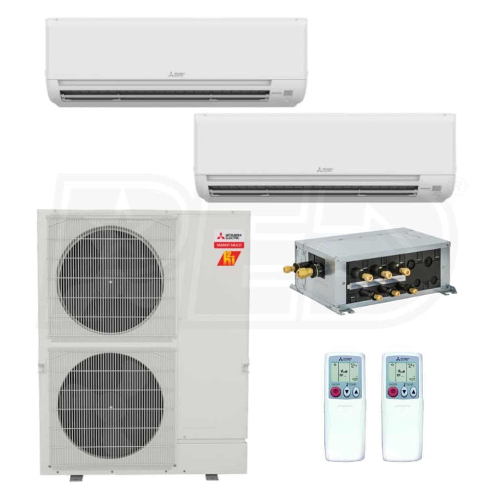 Mitsubishi MXZ-SM42NAMHZ2 MSZ-GS12NA MSZ-GS24NA Wall Mounted 2