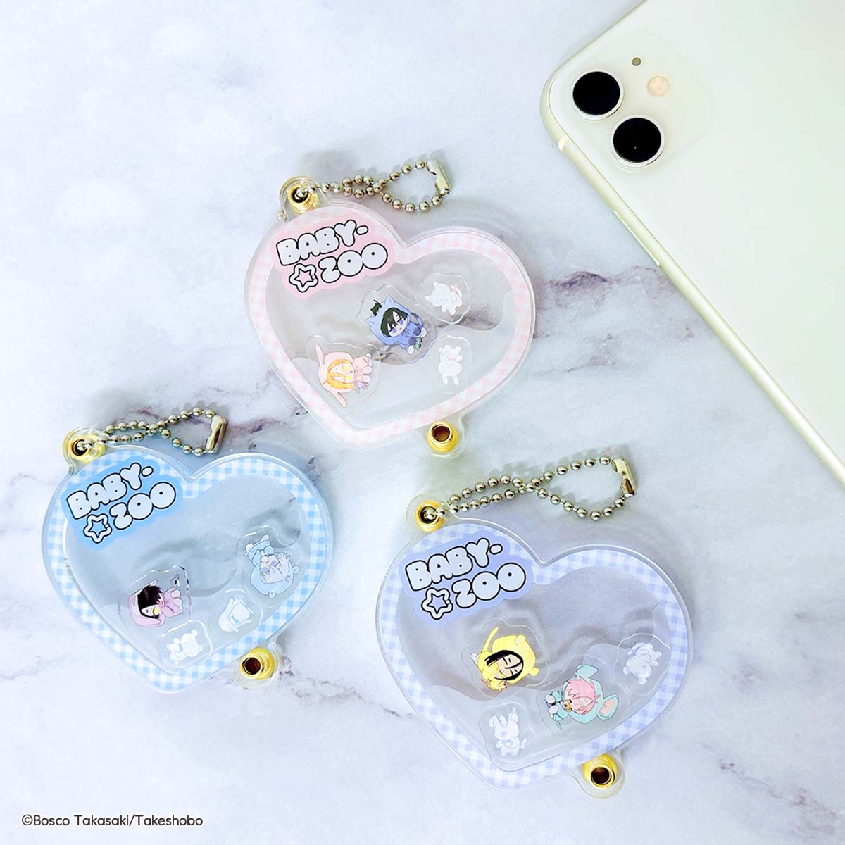 高崎ぼすこ先生×COLLABOCAFEHONPO BLANC 2025 シャカシャカアクリル