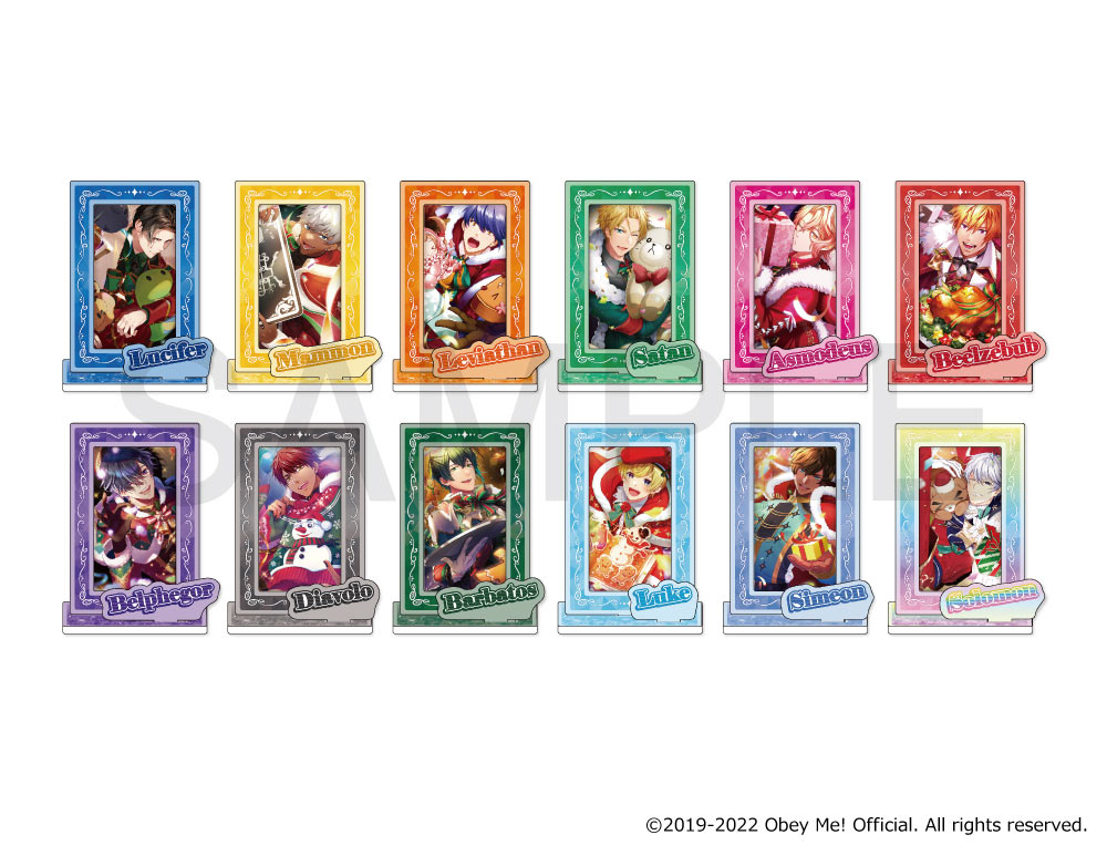 Obey Me!×mixx garden Happy Devil Day 2022 フレームアクリルスタンド