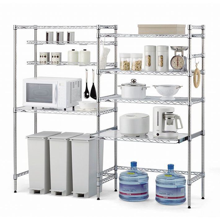 スライディングシェルフ｜エレクター株式会社