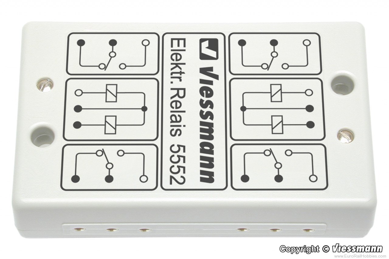Viessmann 5552 Electronic relay 2 x 2UM