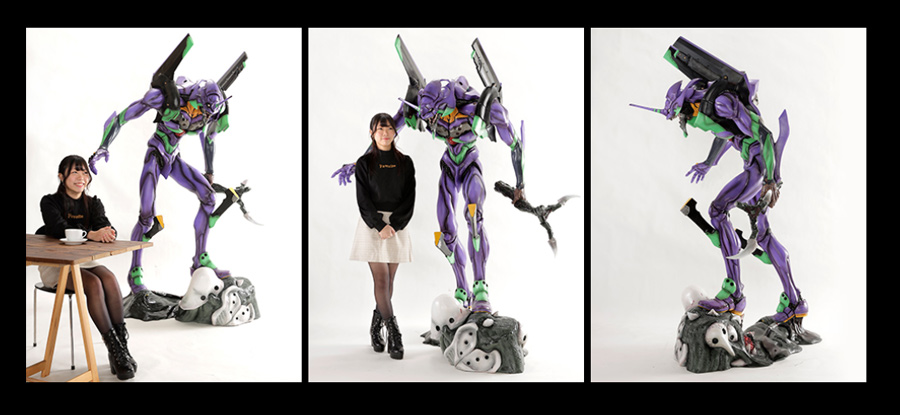 松村しのぶ×エヴァンゲリオン！最高峰造形作家が手掛けた初号機を2m