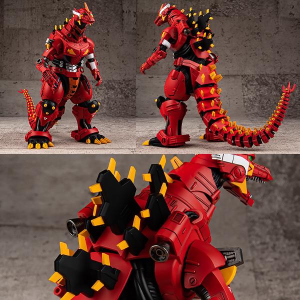 ゴジラ対エヴァ３式機龍<改> エヴァ2号機カラーVer.プラモデル（アオシマ） EVA GLOBAL】ゴジラ対エヴァ3式機龍<改> エヴァ2号機カラーVer