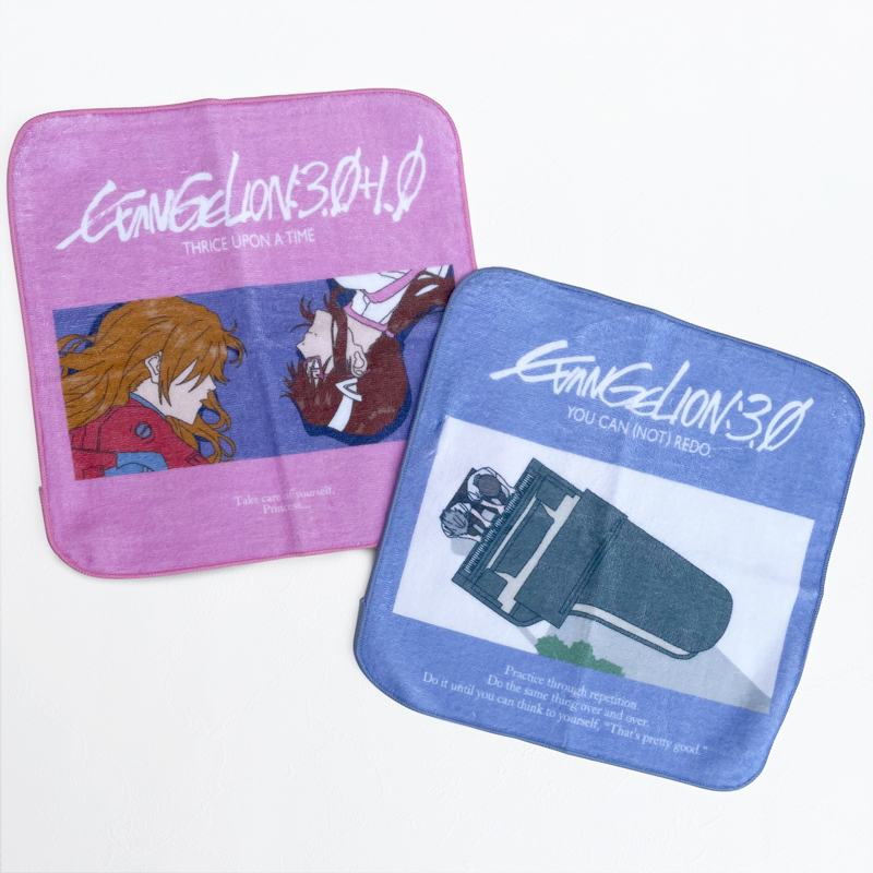 エヴァンゲリオン インクジェットプリントミニタオルセット（丸眞