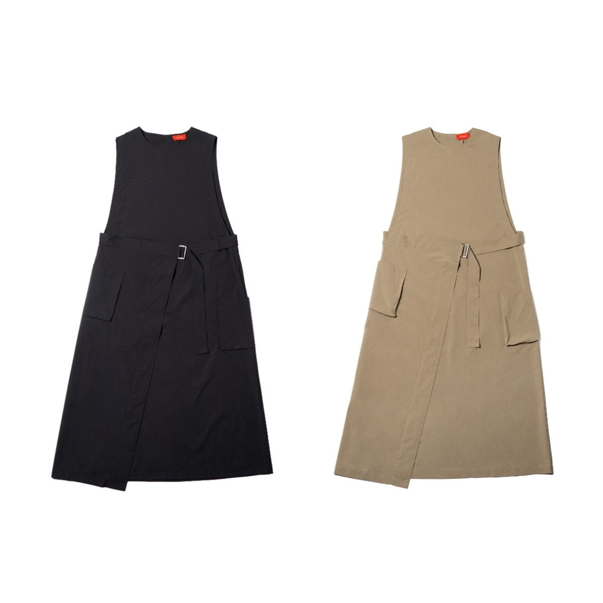 Miss eye d'or】MY FORME ラップエプロンドレス ブラック(F)の通販