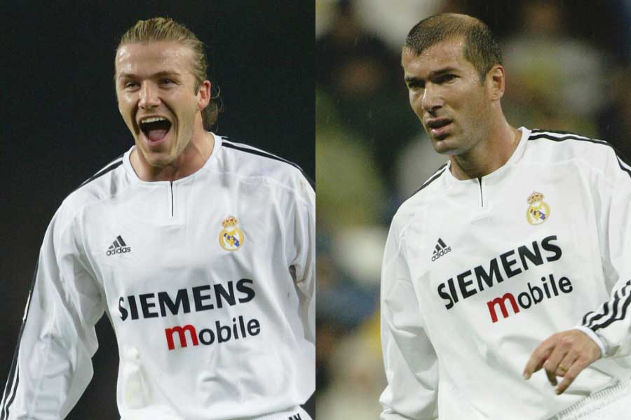 ベッカム＆ジダン、精密パス×超絶ボレーの共鳴弾に再脚光「どちらが