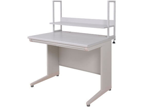 カグクロ デスク用上棚・机上ラック W1400専用 ホワイト KDW-147-UT