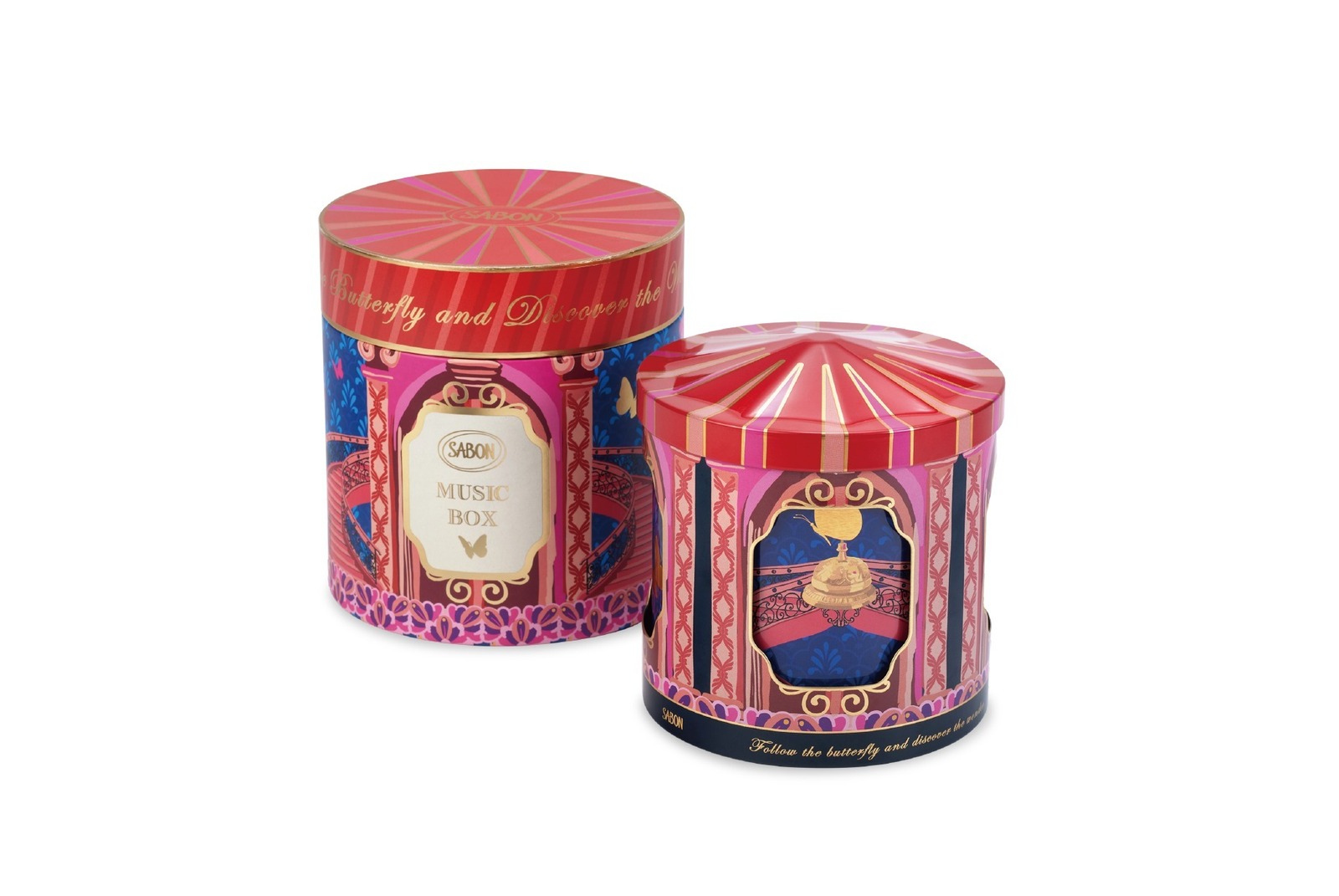 SABON「パリの宮殿」着想24年クリスマスコフレ第1弾、“フローラル