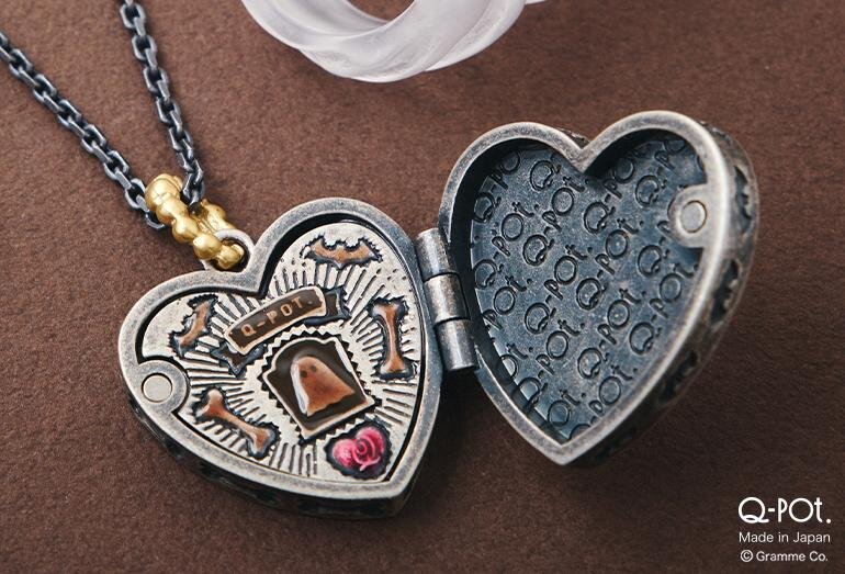 Q-pot.のハロウィン、“墓石ショコラ”のゴーストネックレスや浮遊する