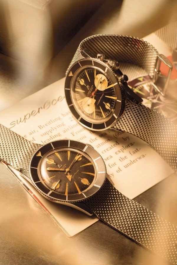 ブライトリングのダイバーズウォッチ「スーパーオーシャン ヘリテージ