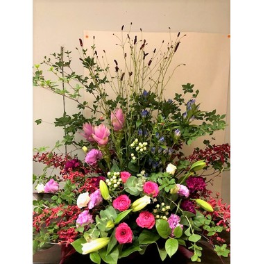 御祝大型アレンジ】1226 フラワーおの｜気持ちの込もったお花をお届け