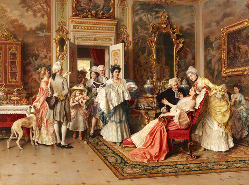 新しい家族の誕生 | アルトゥーロ・リッチ | 収蔵品詳細 | 作品を知る