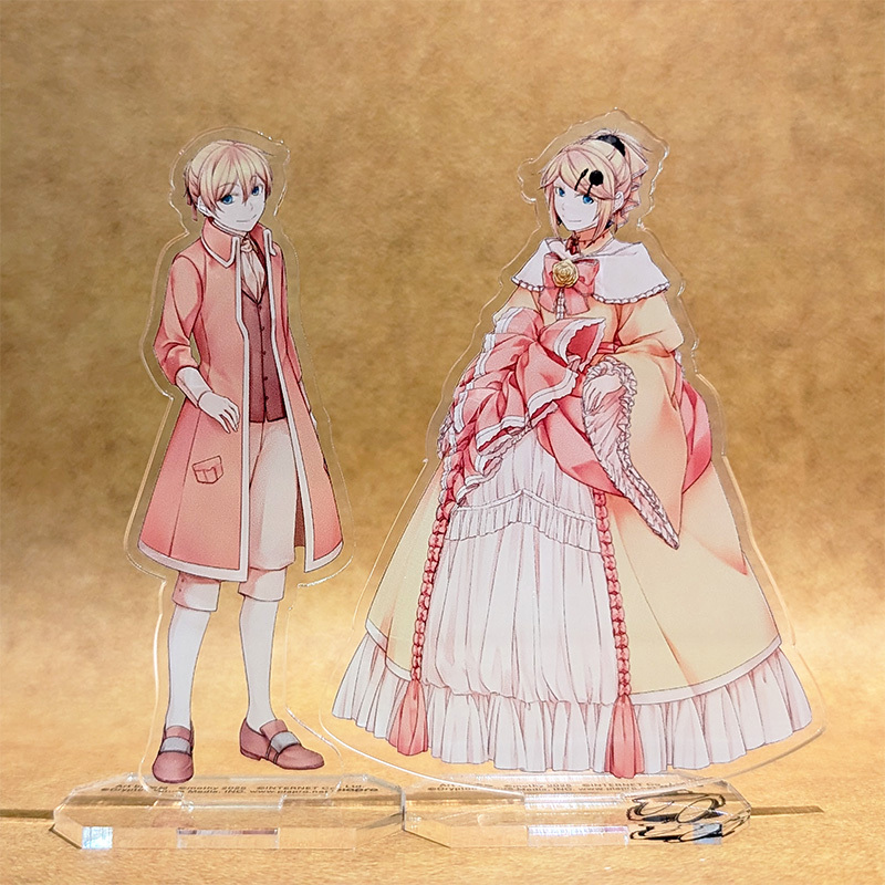 悪ノ大罪』 台座付きアクリルスタンド ／ リリアンヌ＆アレン（鏡音