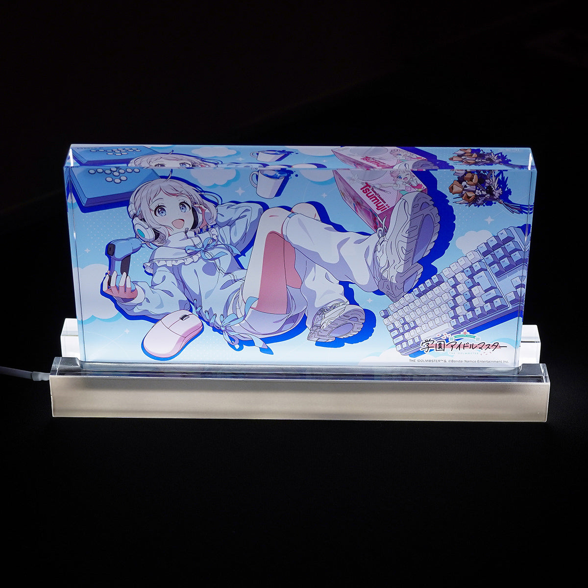 ふもコレ × 学園アイドルマスター LEDスタンド付きアクリルブロック