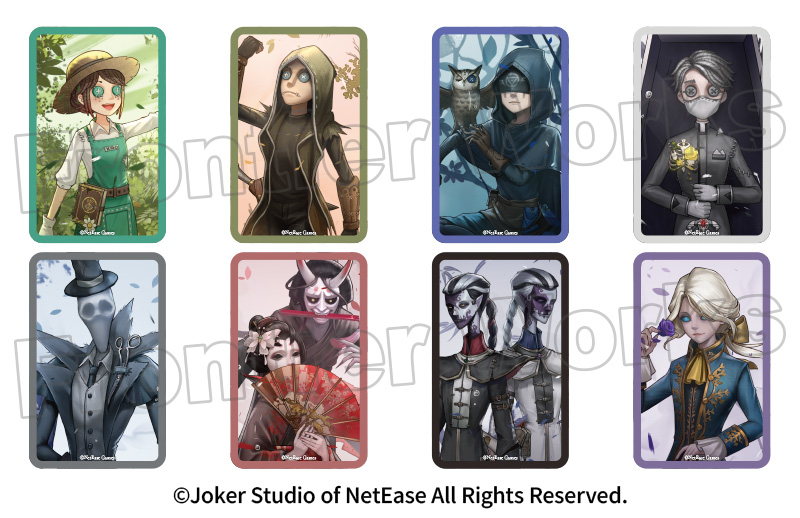 Identity V リバイバル総選挙 ハーバリウム トレーディング缶バッジ