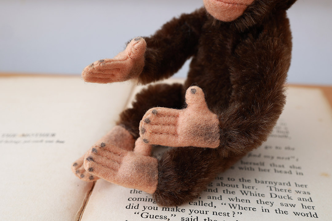 1960年代シュタイフ社のチンパンジー (Jocko)