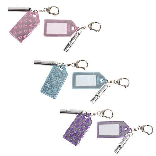 NEWネームタグホイッスル｜交通安全・防犯・防災グッズならサンエス