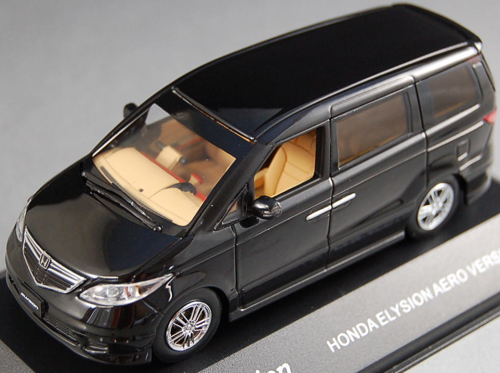 ホンダ エリシオン エアロパッケージ(ブラック) (ミニカー) - ホビー