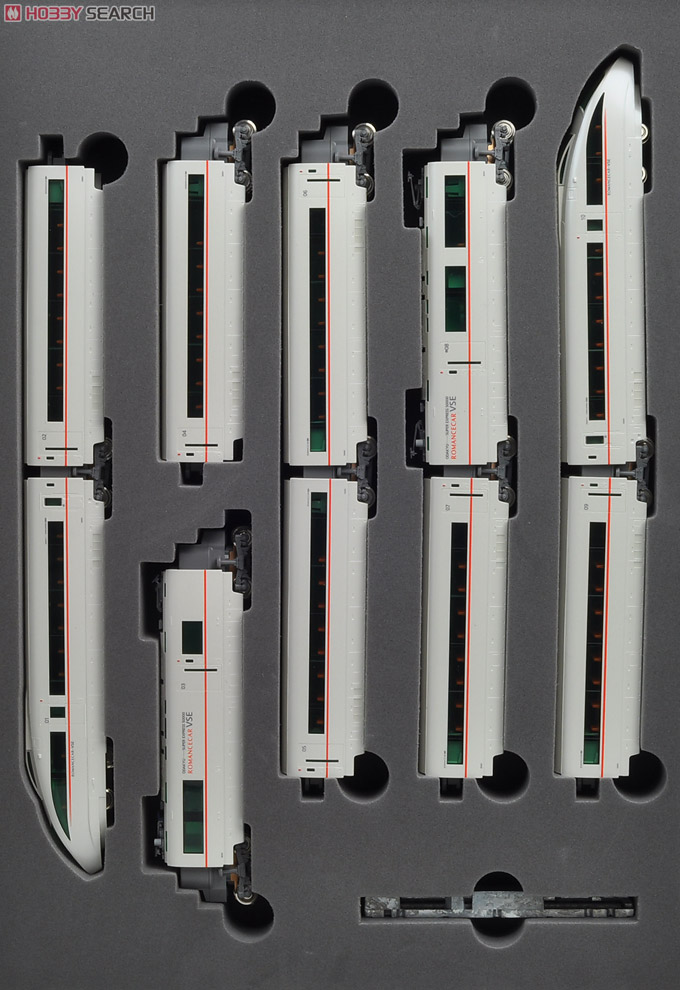 小田急 ロマンスカー 50000形 VSE (10両セット) (鉄道模型) - ホビー