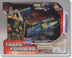 TRANSFORMERS USAエディション/TRANSFORMERS UNIVERSE ONSLAUGHT