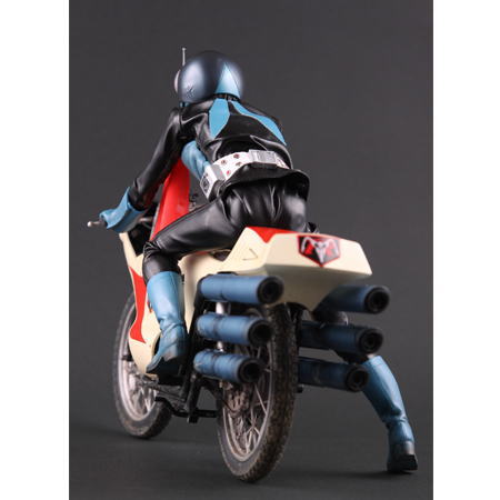 RAH444 DX 仮面ライダー旧1号 Ver.3.5 & サイクロン号 (完成品