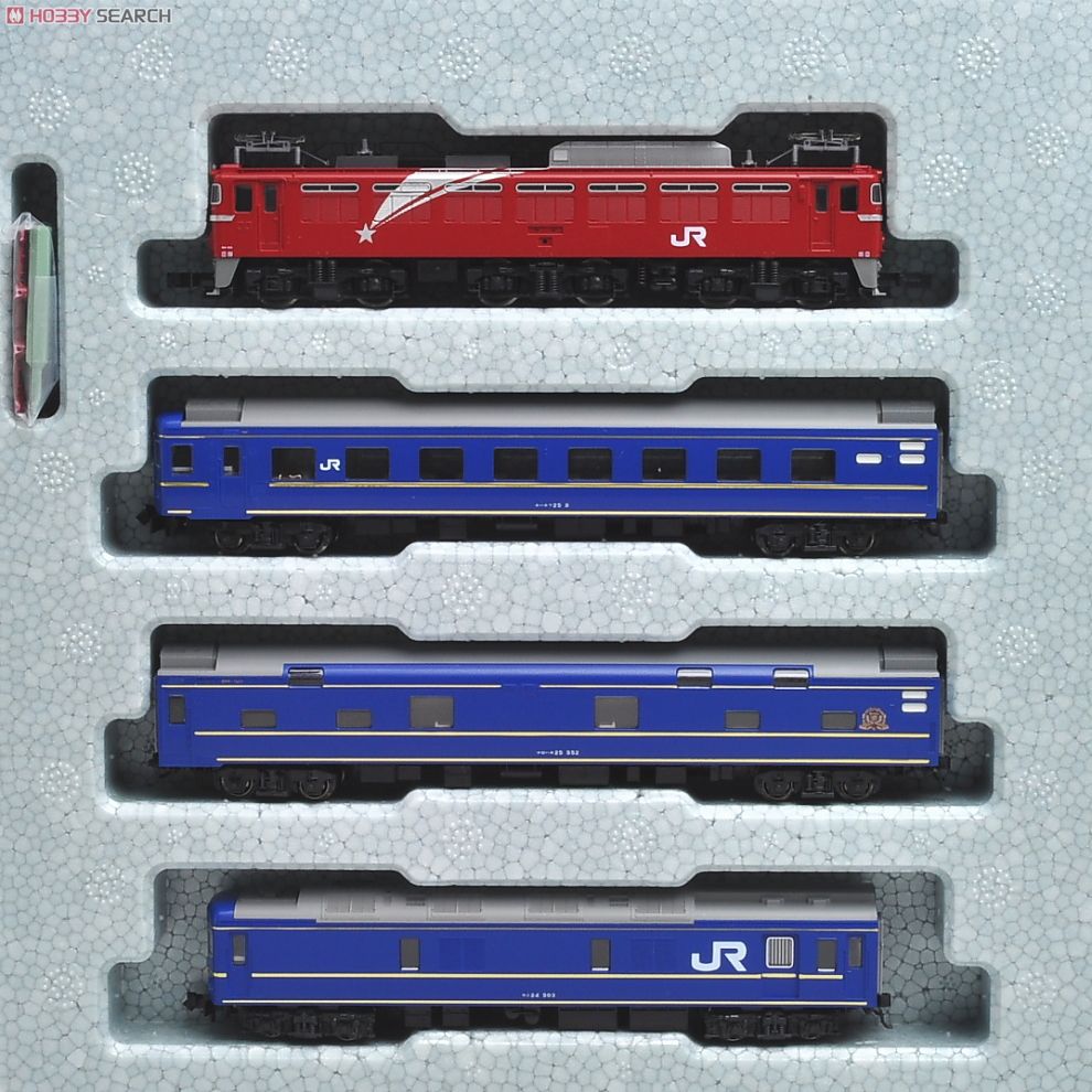 EF81 + 24系25形 「北斗星」 (1989 北海道編成) (基本・4両セット