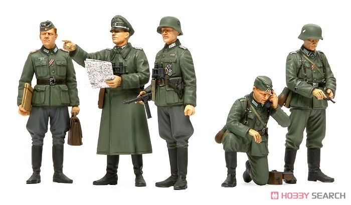 ドイツ野戦指揮官セット (プラモデル) - ホビーサーチ ミリタリープラモ